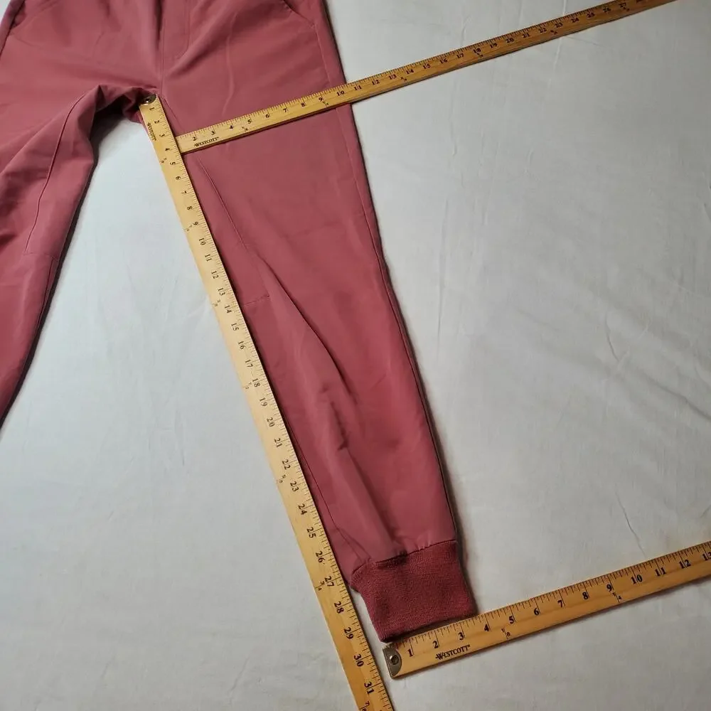 Figs Men's Size XS Tansen Jogger Slim-Fit Scrub Pants Rose Pink MXXSW2004